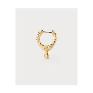 NEW PDPAOLA women's lava single hoop earring in gold